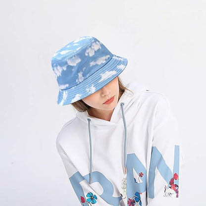 Malaxlx Unisex Bucket Hat Summer UPF 50+ Sun Protection Outdoor Beach Fishing Travel Hiking Hat