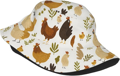 Cute Potted Cactus Bucket Hat Novelty Sun Hats Trendy Fisherman Cap for Men and Women