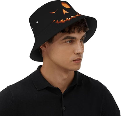 Bucket Hat for Women Men, Summer Print Hat Travel Packable Sun Cap Outdoor Hat for Women and Men