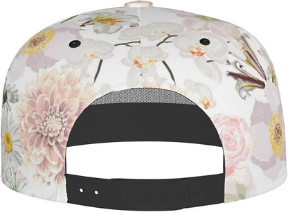Tulip Flower Baseball Cap for Women Baseball Caps Flower Hat Tulip Baseball Hats Womens Cap for Outdoor