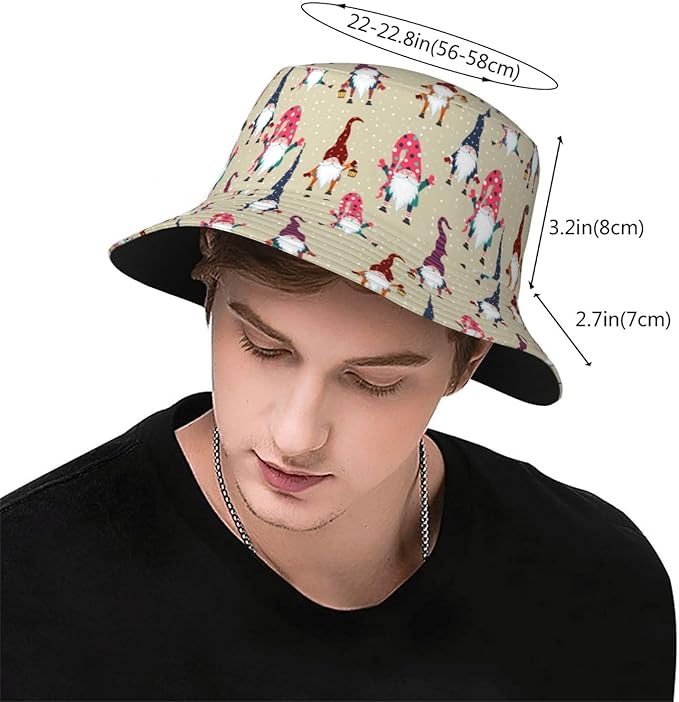 Bucket Hats Fashion Sun Cap Packable Outdoor Fisherman Hat for Women and Men