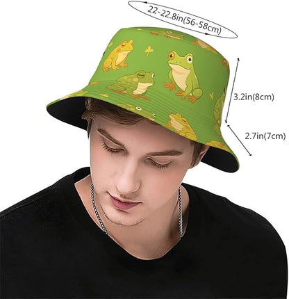 I Love U Bucket Hat Novelty Sun Hats Trendy Fisherman Cap for Men and Women