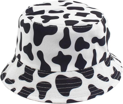 Quanhaigou Bucket Hat for Men Women,Packable Reversible Printed Sun Hats,Fisherman Outdoor Summer Travel Hiking Beach Caps