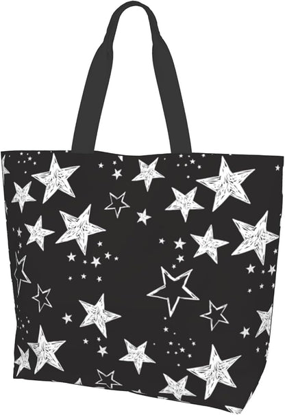 Shoulder Bag Large Reusable Eco-friendly Shopping Bags Portable Storage Handbag