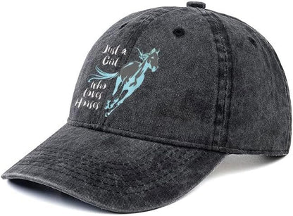 Negi Retro Baseball Cap Denim Hat for Women Female Washed Distressed Adjustable Dad Hats Unconstructed Cotton