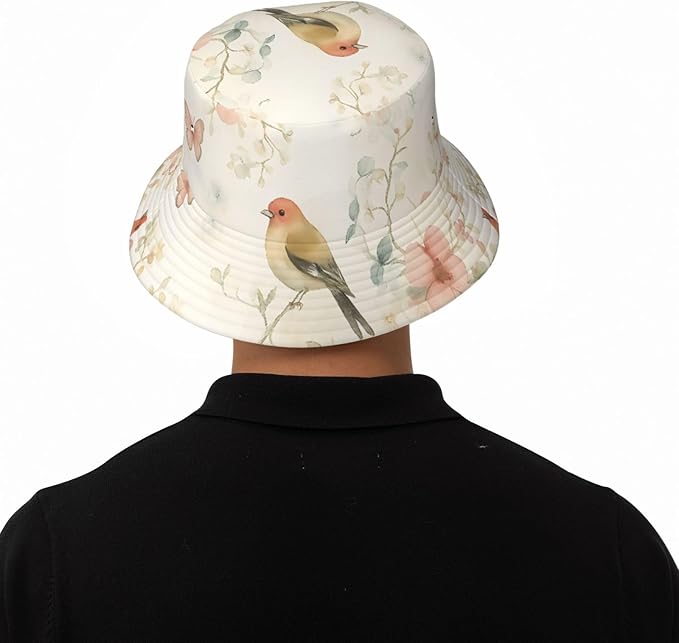 Rustic Autumn Cows and Pumpkins Bucket Hat Novelty Sun Hats Trendy Fisherman Cap for Men and Women