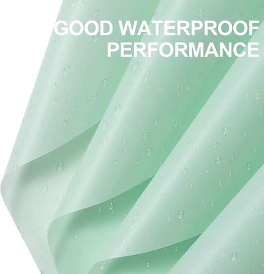 WRAPAHOLIC 20 Sheets Flower Wrapping Paper - 22.4 x 22.4 inch Pure Mint Water-Resistant Floral Bouquet Wrapping Paper, Florist Supplies Packaging for Wedding Birthday Gift DIY