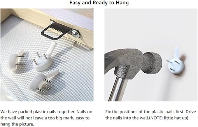 LUDUHU Turquoise Orchid Flowers Canvas Print - Abstract Green Floral Poster, Blue Wall Art Painting Decor for Home Decoration Artwork Picture Bedroom Green Floral (A,Oversize 60x30inch)