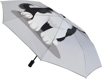 Fashion 3 Fold Sunny Rain Sunscreen Umbrella Portable Automatic Umbrella