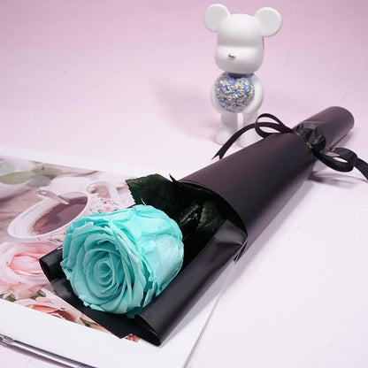 Yamonic Preserved Flower Rose for Delivery Prime,Birthday Gifts for Women,Single Real Rose Flower Mom Gifts for Her,Grandma,Wife,Girlfriend Gift for Anniversary Wedding,Mothers Day Rose Gifts for Mom