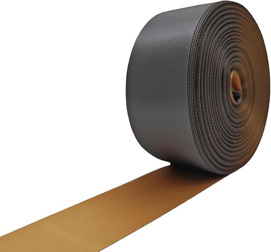 Double Faced Satin Ribbon, 1-1/2 Inch 30 Yards, Sliver & Gold Two-Tone Ribbon for Gift Wrapping, Flower Bouquet, Bow, Hair, Wedding, DIY Crafts, Holiday Party Decorations