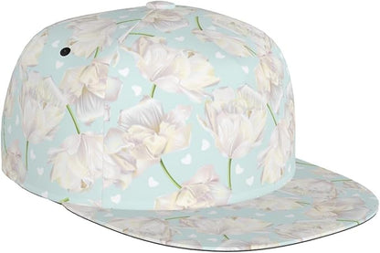 Tulip Flower Baseball Cap for Women Baseball Caps Flower Hat Tulip Baseball Hats Womens Cap for Outdoor