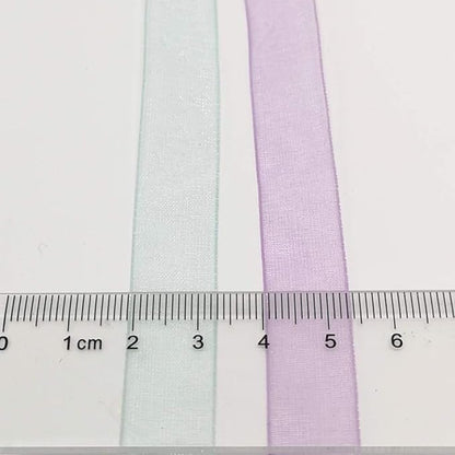 Chenkou Craft Solid Organza Ribbon Assorted 24 Yards Craft Bow Party Decoration Packing Ribbons (Mix, 1/2"(12mm))