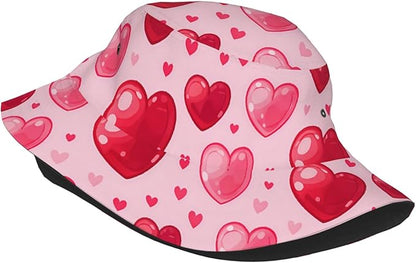 Vintage Clovers Bucket Hat Novelty Sun Hats Trendy Fisherman Cap for Men and Women