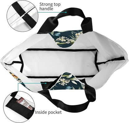 Sunflower Tote Bag For Women, Waterproof Shoulder Bags Big Reusable Grocery Handbag For Shopping Picnic Work Beach