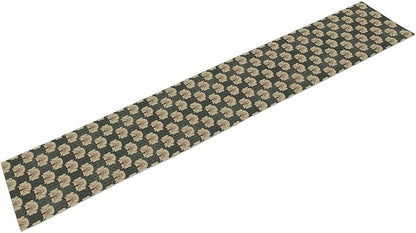 Vintage Floral Table Runner, William Morris Flowers Classic Boho Art Table Runner for Kitchen Dining Party, 13x90 Inch