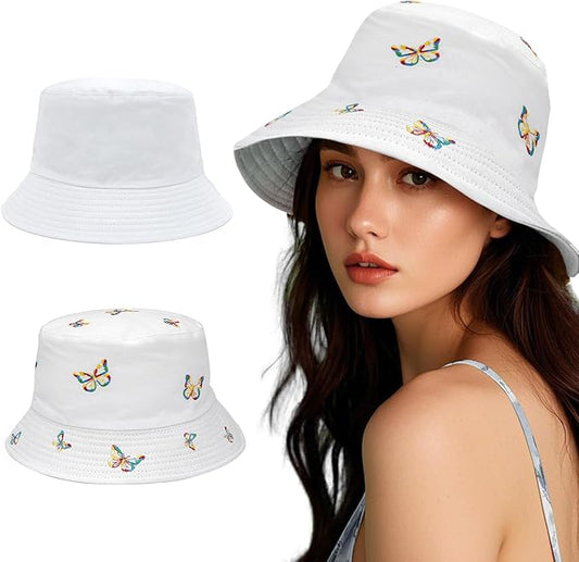 Bucket Hats for Women Man Cute Sun Beach Fisherman Hats