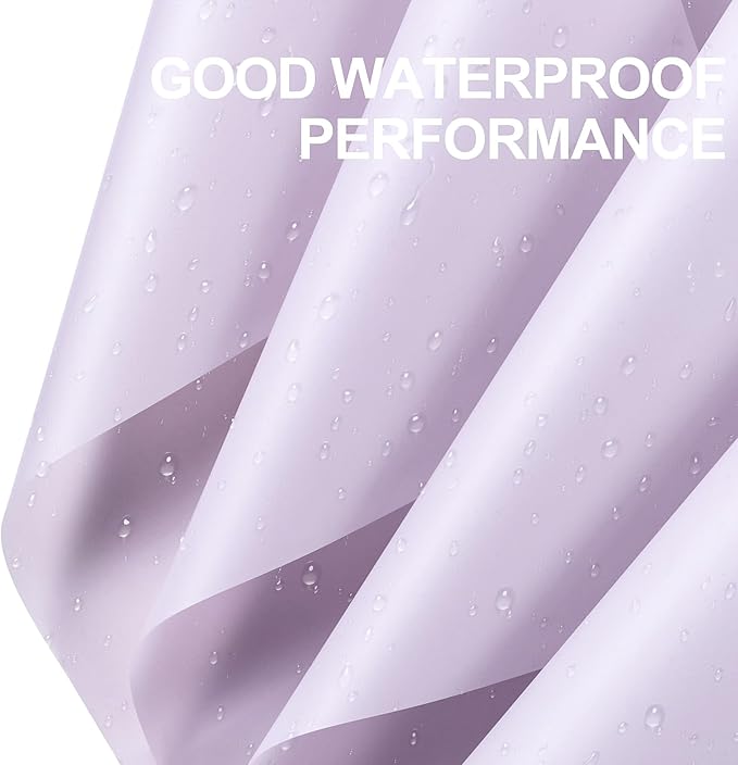 WRAPAHOLIC 20 Sheets Flower Wrapping Paper - 22.4 x 22.4 inch Pure Light Purple Water-Resistant Floral Bouquet Wrapping Paper, Florist Supplies Packaging Paper for Wedding Birthday Gift DIY