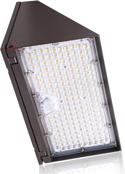 RuggedGrade 120W - Tucana III TunableTech Series - 17,200 Lumens - LED Wall Pack Light with Photocell & Motion Sensor - Color Selectable 3000K/4000K/5000K - Outdoor LED Light - DLC 5.1 Premium
