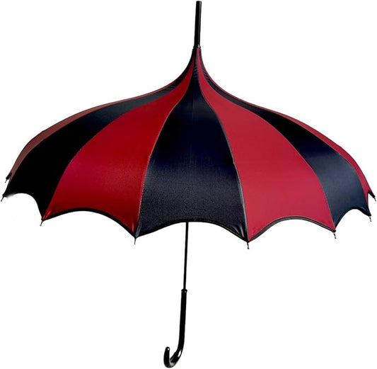 Full Size Dark Wing Pagoda Umbrella - Ideal for All Weather, Perfect for Vampires, Gothic Enthusiasts, and Lovers of Unique Bat Wing Style