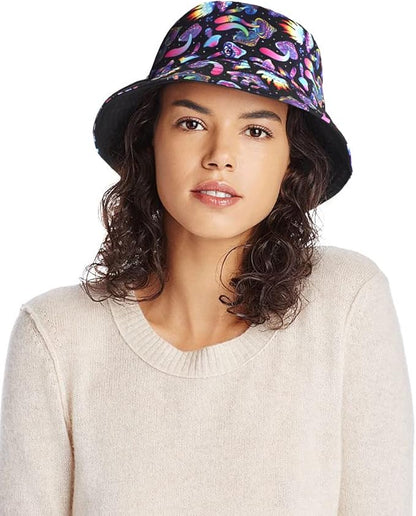 Malaxlx Unisex Bucket Hat Beach Sun Hat Aesthetic Fishing Hat for Men Women Teens, Reversible Double-Side-Wear
