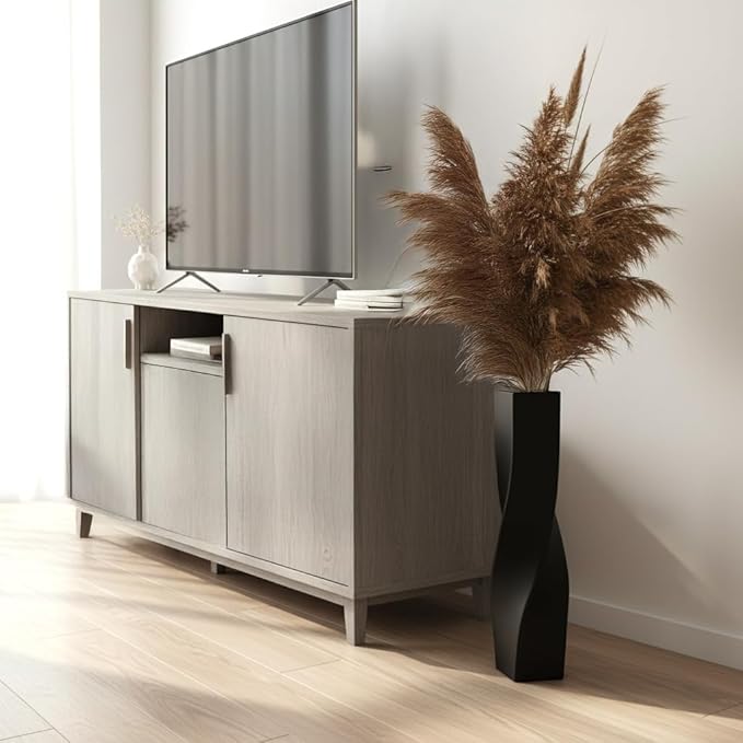 Tall Vase On Floor, 27.56" Twisted Geometric Flower Vase for Home, Living Room, Flower Centerpieces, Shelf, Table, Decor, Creative Unique Decorative Vases