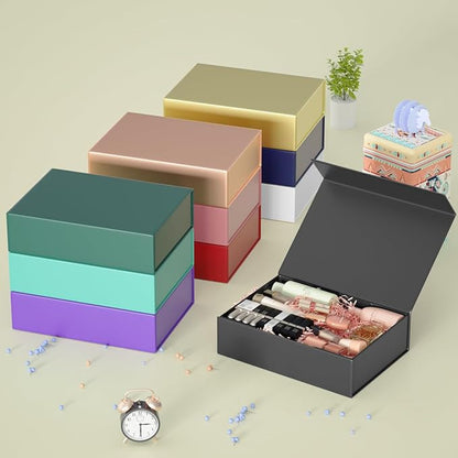 Gift Box 11.9" x 8.5" x 3.3" with Magnetic Closure Lid Gift Boxe for Presents,Bridesmaid Gifts Boxes,Cute Box,Birthday Gift Boxe,Luxury for Gift Packaging, Magnetic Gift Boxes for Wrapping Gifts