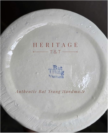 Handmade Mosaic Ceramic Vase – Lady Design – 26 cm (10.2 in) – Home Décor – Heritage T&T Mosaic Collection – Bat Trang Vietnam