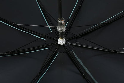 LCY Embroidered Lace Double-deck Anti-UV Parasol Sun/Rain/Snow Folding Umbrella