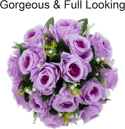 Flower Centerpieces for Wedding Tables: Wedding Table Decorations Lilac Flower Balls Centerpieces for Engagement Cerebration Party Center Pieces 10 Packs