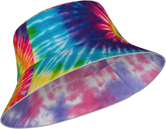 Bucket Hat Beach Summer Sun Hat Reversible Fisherman Hats Double Sided Wearing for Women Men Boys Girls