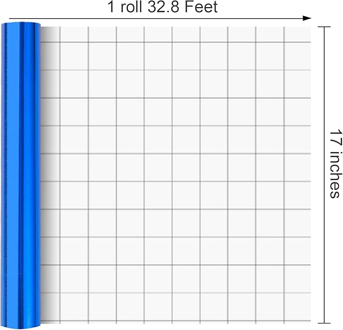 Merture Royal Blue Wrapping Paper Roll - 17 In X 32.8 Ft(46.5 sq.ft.) Metallic Blue Solid Color Gift Wrap for Birthday, Fathers Day, Baby Shower, Gender Reveal Party, Hanukkah