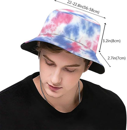 Bucket Hat Summer Beach Fisherman Cap Packable Sun Hats