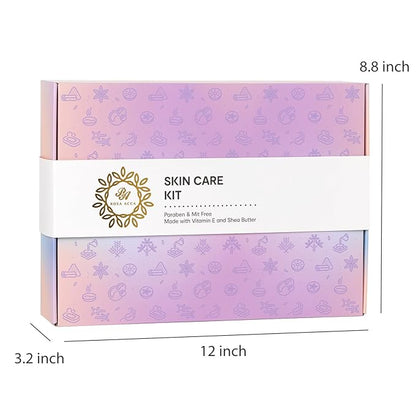 Christmas Gifts for Women, 38 Pcs Skin Care Face Sheet Mask, Bath & Body Spa Gift Set, Self-Care Relaxation Pampering Gift Basket, Bath Bomb, Eye Mask, Face Serum, Lip Gloss, Mother Day, Birthday