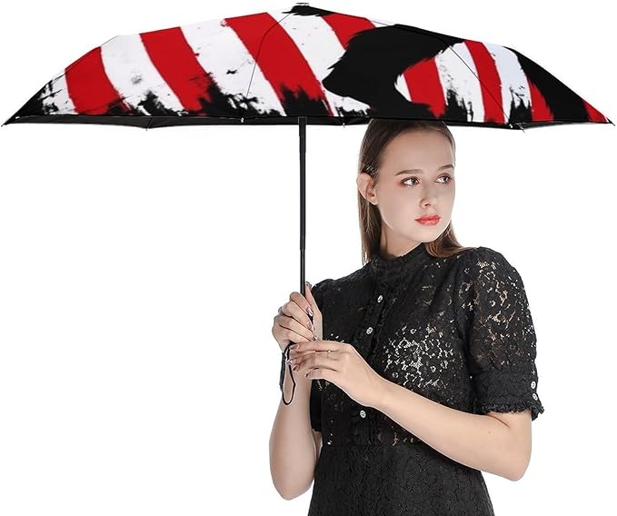 Fashion 3 Fold Sunny Rain Sunscreen Umbrella Portable Automatic Umbrella