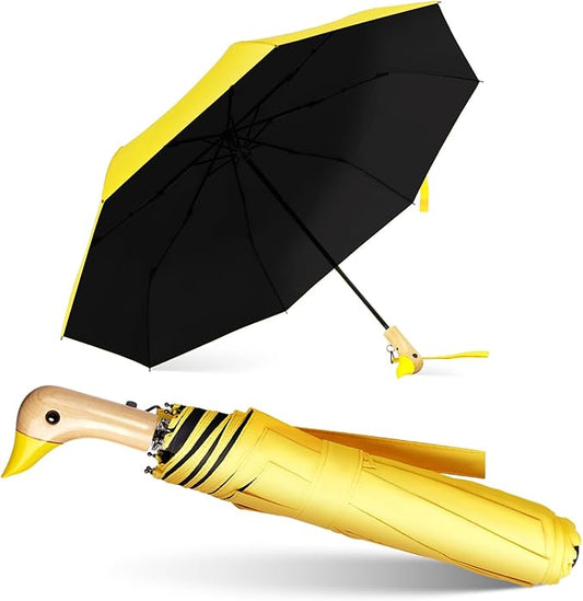 Duck Umbrella – Cute Duck with Adorable Duck Handle, The Perfect Duck Umbrella for Duck Lovers
