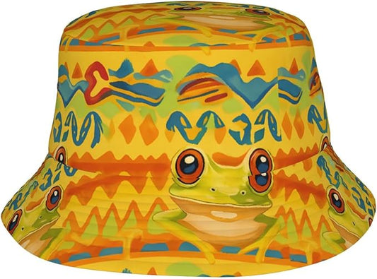 Cute Potted Cactus Bucket Hat Novelty Sun Hats Trendy Fisherman Cap for Men and Women
