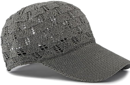 FASHIXD Knit Mesh Baseball Cap for Women - Breathable Summer Trucker Hat