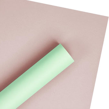 WRAPAHOLIC 20 Sheets Flower Wrapping Paper - 22.4 x 22.4 inch Mint Green Color Water-Resistant Floral Bouquet Wrapping Paper, Florist Supplies Packaging for Christmas Wedding Birthday Gift DIY