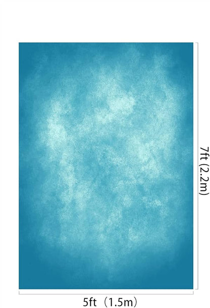 Kate 1.5x2.2m Blue Portrait Backdrops Abstract Blue Photography Backgrounds Vintage Backdrops