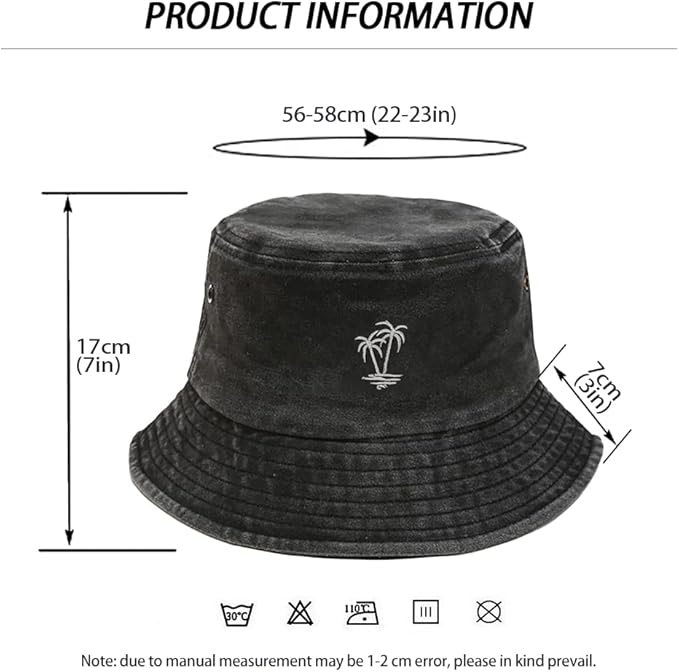 Malaxlx Unisex Bucket Hat Summer UPF 50+ Sun Protection Outdoor Beach Fishing Travel Hiking Hat