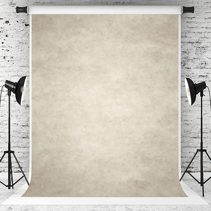 Kate 8×10ft Ivory Photo Backdrop Microfiber Absract Photo Studio Background for Photographers Headshots Old Master Photo Props