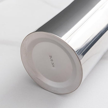 Stainless Steel Flower Vase Polished Flower Holders Modern Elegant Homes Decoration, Durability Table Centerpieces