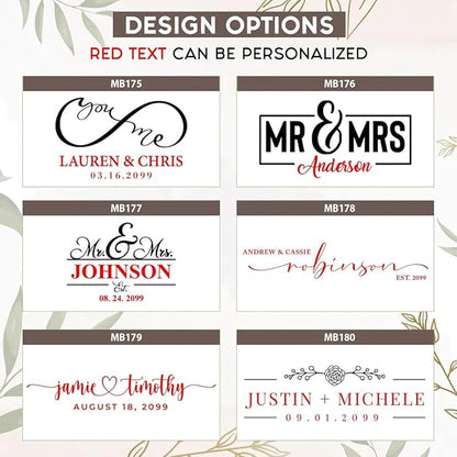 Personalized Wedding Memory Box for Keepsakes Custom Engraved Keepsake Box for Bridal Gifts Photos Jewelry Mementos - Storage Boxes for Valentine's day Newlyweds Anniversaries Engagement Bridal Shower