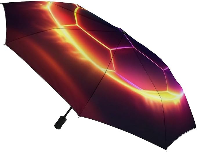 Fashion 3 Fold Sunny Rain Sunscreen Umbrella Portable Automatic Umbrella