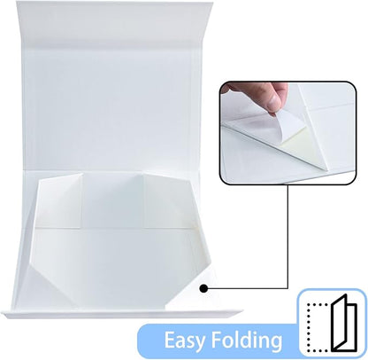 LIFELUM Green Gift Box 14"x8.5"x4.5" Christmas Gift Boxes with Lids for Presents for Anniversary Wedding Proposal Birthday Gift boxes with Shredded Filler Card Ribbon