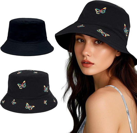 Bucket Hats for Women Man Cute Sun Beach Fisherman Hats