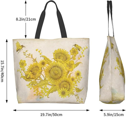 Shoulder Bag Large Reusable Eco-friendly Shopping Bags Portable Storage Handbag