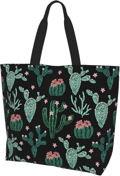 Sunflower Tote Bag For Women, Waterproof Shoulder Bags Big Reusable Grocery Handbag For Shopping Picnic Work Beach