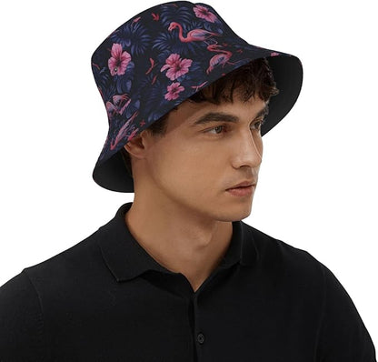I Love U Bucket Hat Novelty Sun Hats Trendy Fisherman Cap for Men and Women